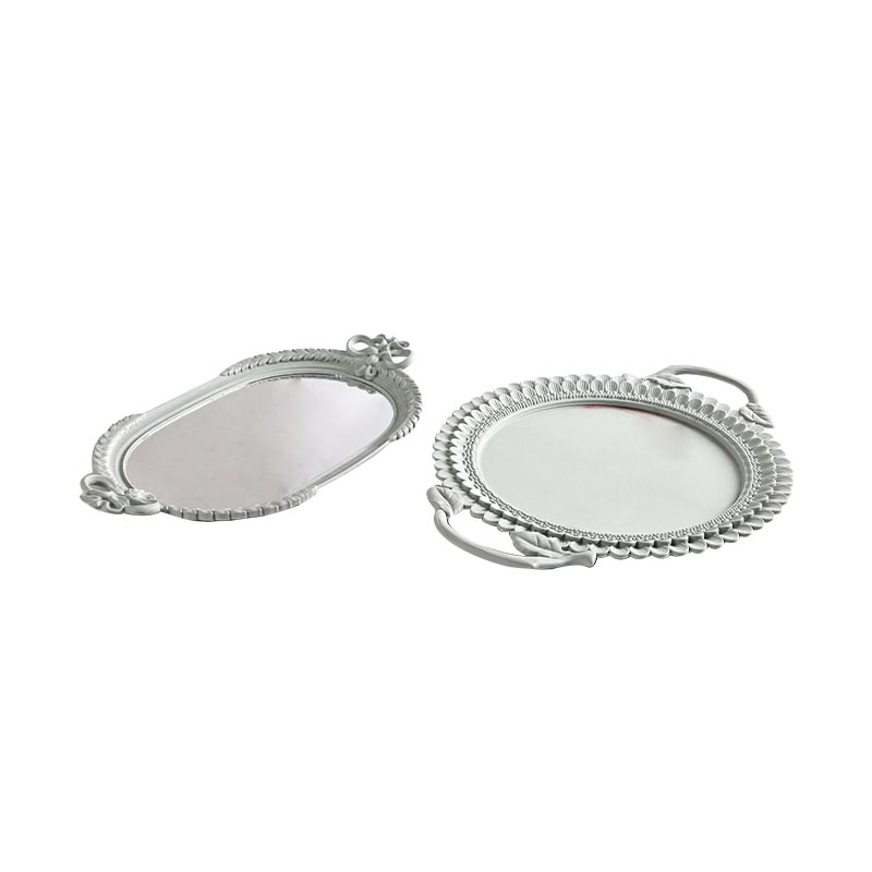 European design round oval with handle details