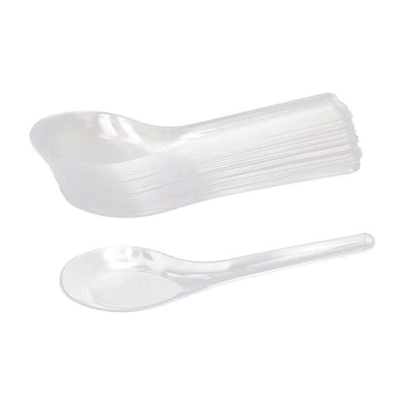 Slim spoon disposable cutlery mould