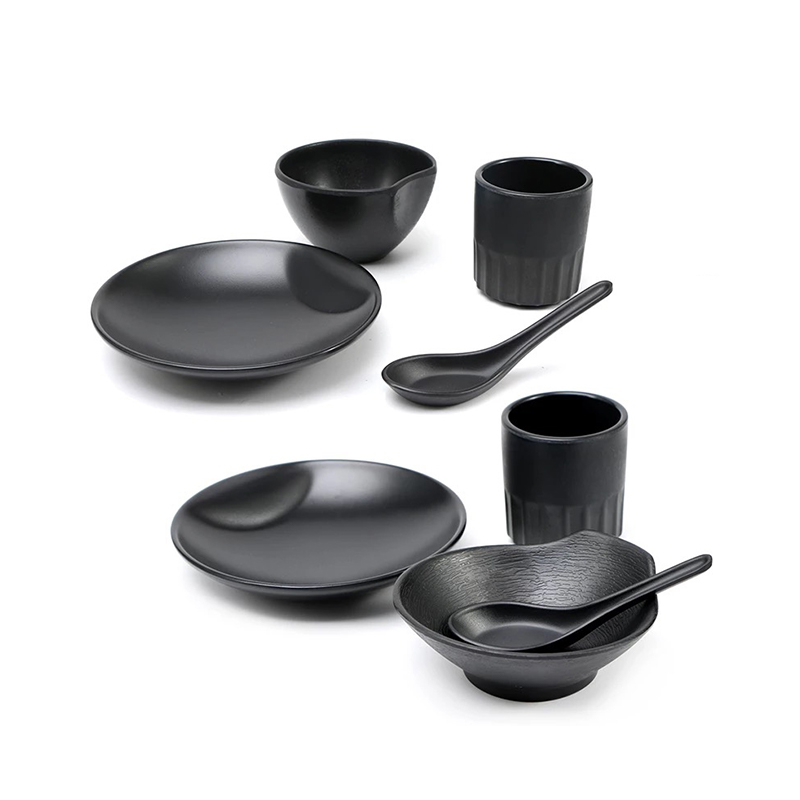 A series of products dishes cups cutlery moulds details