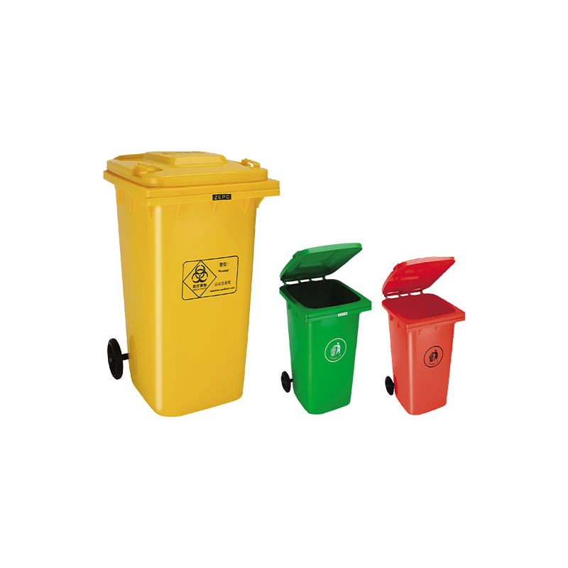 Multi-size series outdoor street medical trash can mould details