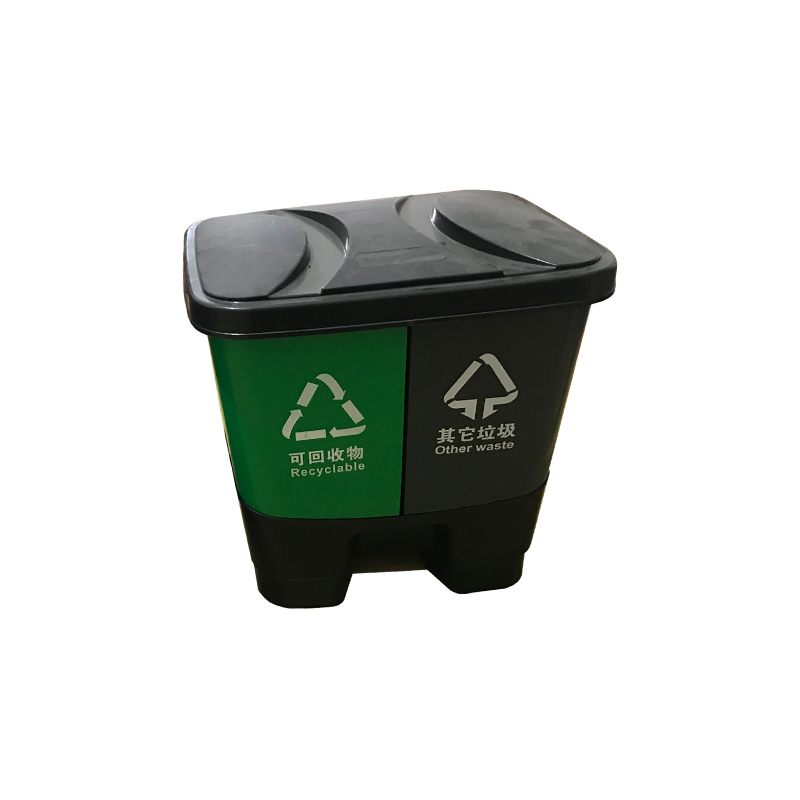 Indoor public places environmental protection garbage sorting trash can mould details