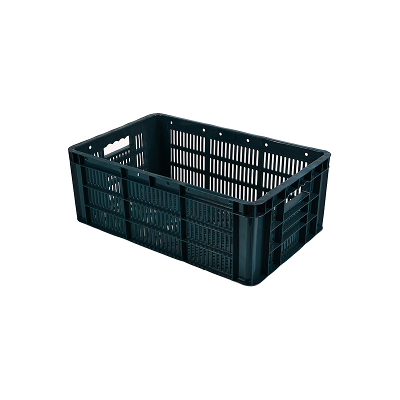 With handle high quality shipping stackable crate crate mould