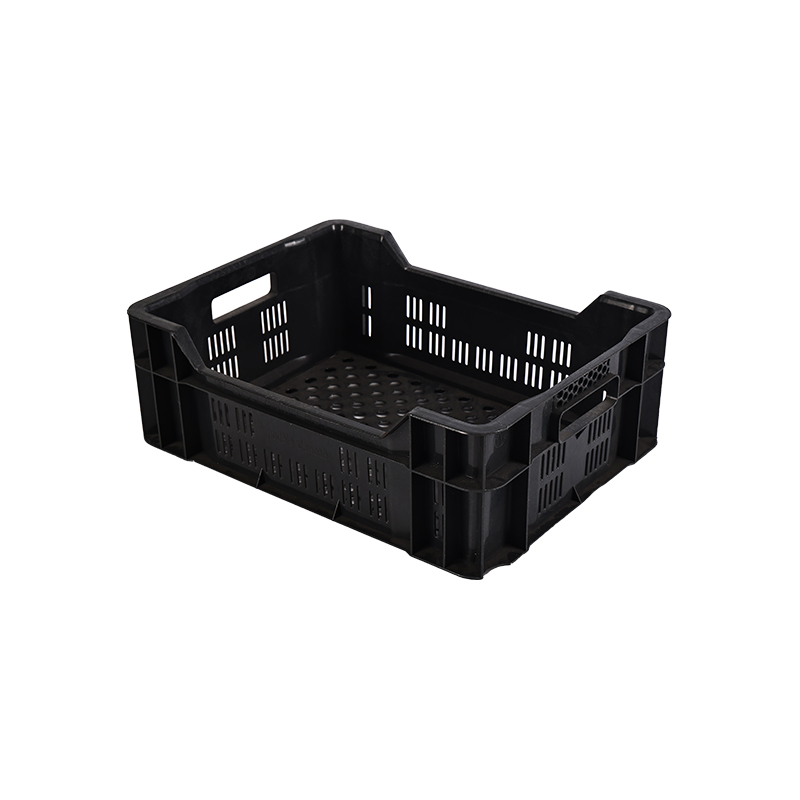 With handle high quality fruit and vegetable beverage transport stackable turnover box turnover basket mold  details