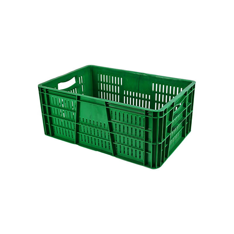 With handle high quality fruit and vegetable beverage transport stackable turnover box turnover basket mold  details