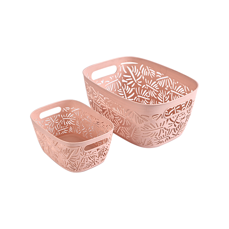 Pattern design hollow pattern storage and arrangement storage basket storage basket mould details