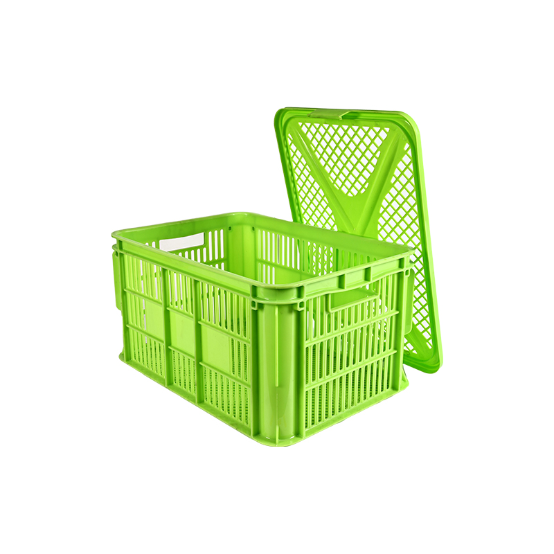 With handle, with cover, high-quality, for the transport of fruit and vegetable beverages stackable details