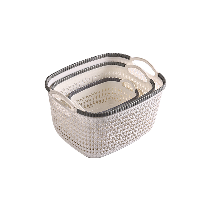 With handle pattern design woven pattern storage basket storage basket dirty laundry basket mould details