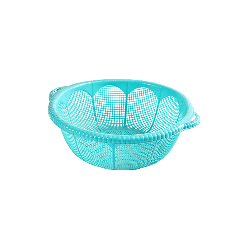 Weaving pattern vegetable and fruit cleaning vegetable basket draining basket mould details