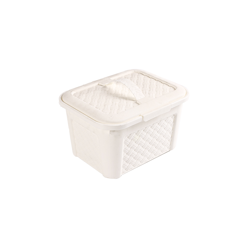 Handle portable pattern design woven pattern storage basket storage basket mould details