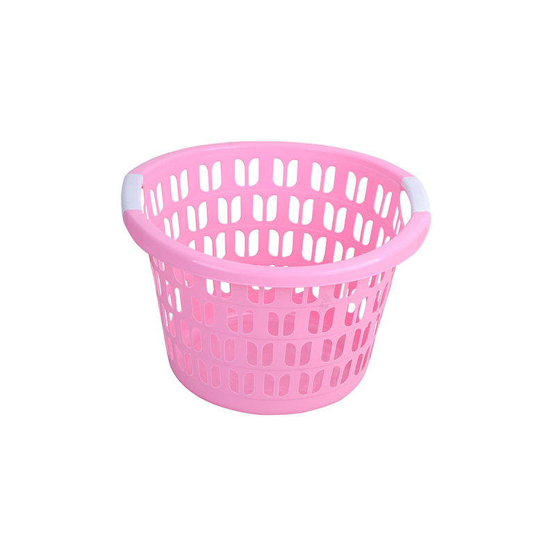 Round handle pattern design hollow pattern storage basket storage basket dirty basket mould