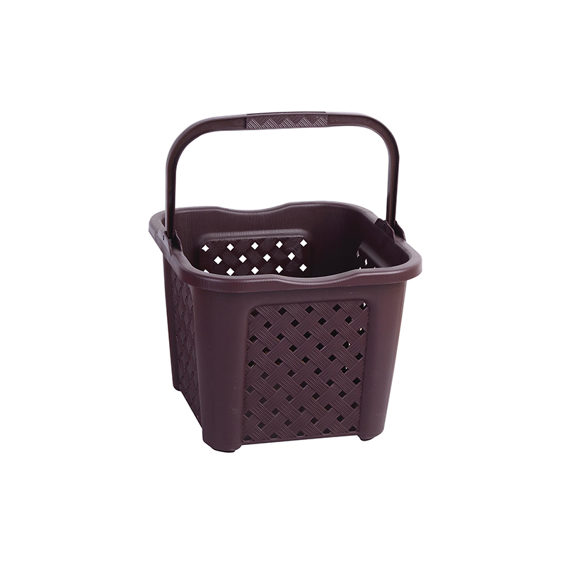 With handle weaving pattern storage basket storage basket dirty laundry basket mould details