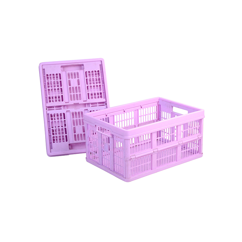 Stackable large capacity folding box storage box mould details