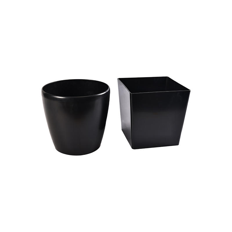 Smooth surface various shapes pattern designs flower pots details