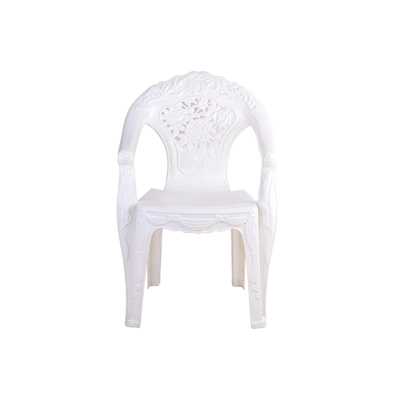 European pattern woven pattern armchair back chair chair mould details